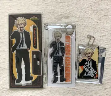 나의 히어로 아카데미아 정장 세트 아크릴 스탠드 바쿠고 카츠키