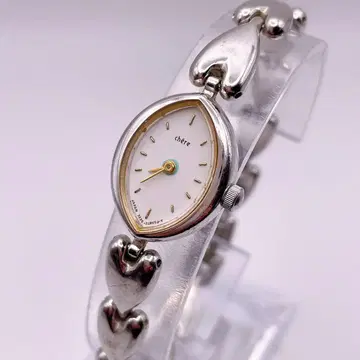 미사용 CITIZEN chere 여성용 손목시계 하트 빈티지