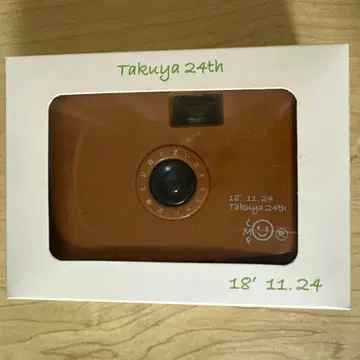 초특급 타쿠야 생탄 굿즈 토이 카메라