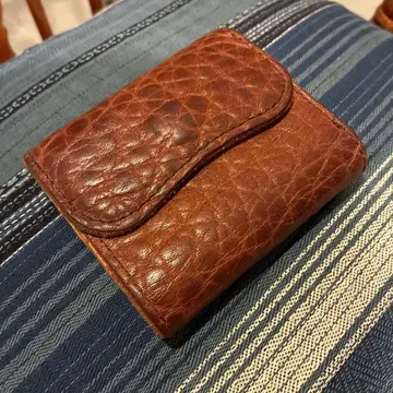 y2leather 불하이드 3단 폴더형 지갑