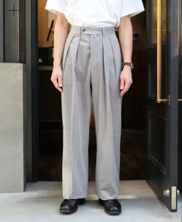 NEAT FRENCH CORDURO WIDE TAPERED Gray 44