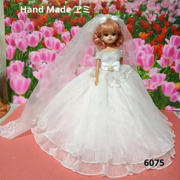 리카짱의 웨딩 드레스 세트 6075