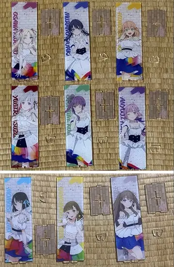 러브 라이브! 하스노소라 여학원 스쿨 아이돌 클럽 아크릴 오너먼트 9세트