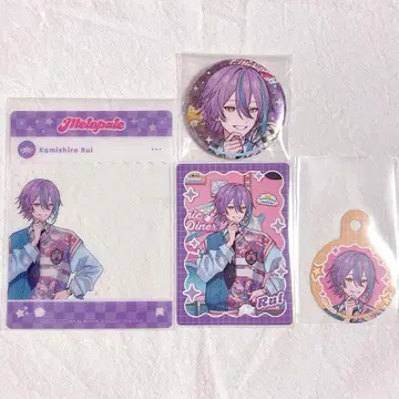 프로세카 카미시로 루이 멜로팔레 카드 캔뱃지 스트로우 택