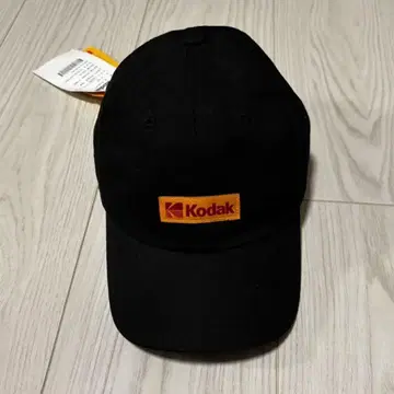 미사용 새상품 kodak 시그니처 핏 컬러 플러스 볼캡 블랙