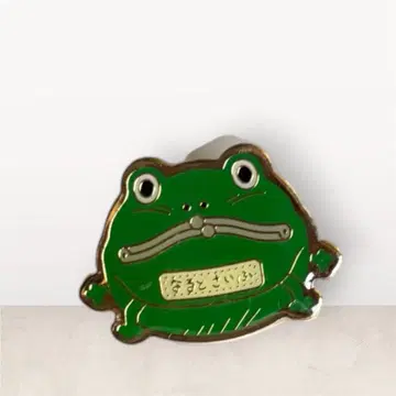 NARUTO 나루토 개구리 핀 배지