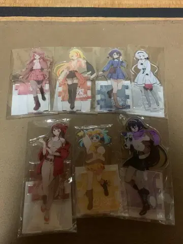 좀비랜드 사가 애니메이트 외출 파라다이스 아크릴 스탠드 세트