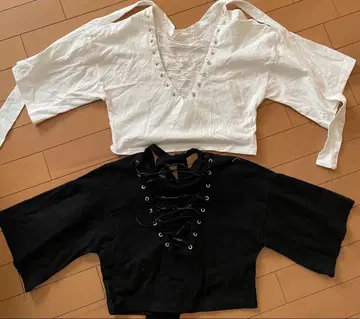 2점 멜트 더 레이디 melt the lady 백리본 반팔 상의