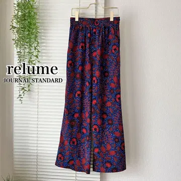 [새상품급] relume 아프리칸 플라워 프린트 팬츠