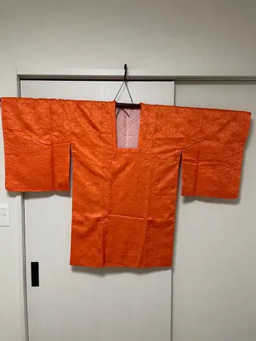 도행 코트 오렌지 미사용