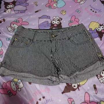 TRALALA 투라라 스트라이프 숏 팬츠 히메갸루 리즈리사
