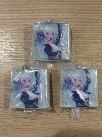 학원 아이돌 마스터 가챠가챠 카츠라기 리 아크릴 블록 참