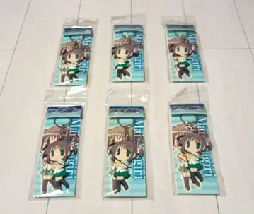 새벽보다 푸른 유리색 아사기리 마이 러버 키링 키링 6개 세트