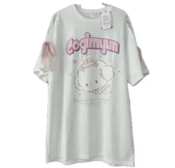 여성용 코기뮨 T셔츠 빅 실루엣 산리오 M L
