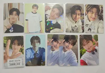 TWS 지훈 트레이딩 카드 10장 세트