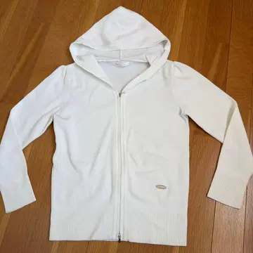 플리마쉐릴 니트 가디건 집업 후드 부착