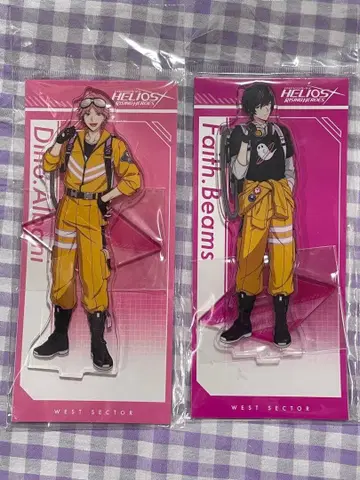 엘리오스R 디노 알바니 페이스 빔즈 아크릴 스탠드