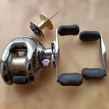 시마노 초대 안타레스 (42mm 핸들 알루미늄 파워 스풀 부속)