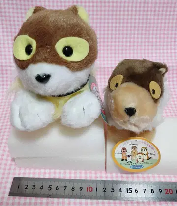 레트로 플랜더스의 개 파트라슈 봉제 인형 2개 약 23cm 택 포함 개