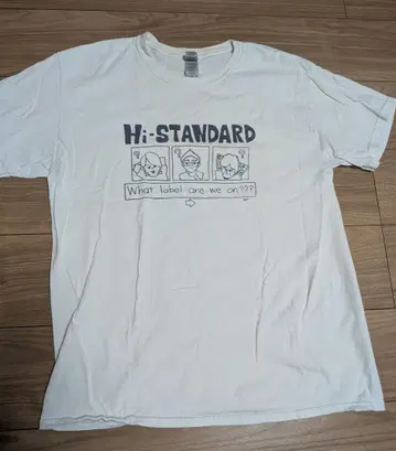 Hi-STANDARD 티셔츠 PIZZA OF DEATH 사이즈 L