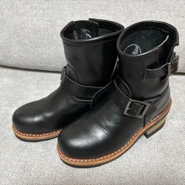 AVIREX 아비렉스 가죽 엔지니어 부츠 블랙 여성용