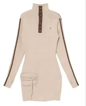 andmary ANDMARY Zoe 포켓 미니 드레스