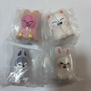 스키즈 SKZOO 라이트 마스코트 4종 세트