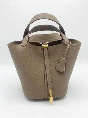 [ 미사용 새상품 ] 가죽 백 천연 가죽 큐브백 핸드백 토트백