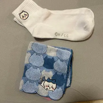 치이카와 (먼작귀) 하치와레 양말 핸드 타월 세트 묶음 판매