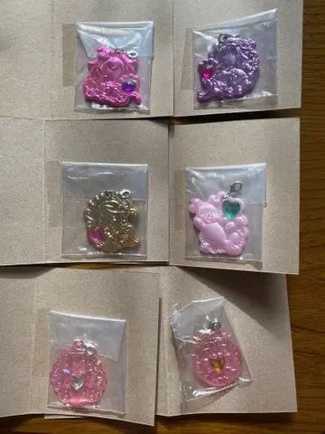 프리큐어 올스타즈 시크릿 주얼리 참 6개 세트