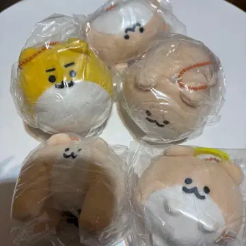 절대 죽지 않는 햄스터의 절대 죽지 않는 마스코트 전 5종 컴플리트 5