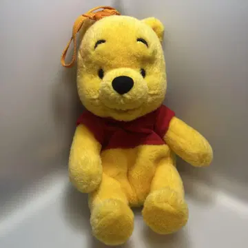 새상품급 디즈니 곰돌이 푸 봉제 인형 지퍼 포함 약 20cm