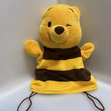 새상품급 디즈니 곰돌이 푸 하치푸 퍼펫