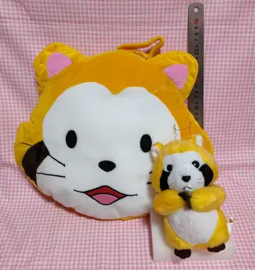 레트로 아라이구마 라스칼 쿠션 봉제 인형