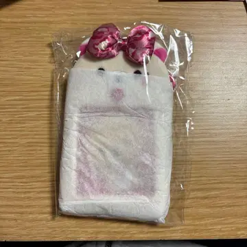 코리락쿠마 봉제 인형 사진 키링 레오파드 무늬