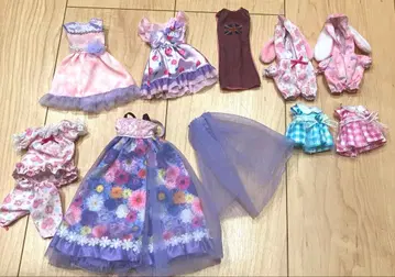 리카짱 미키짱 마키짱 옷 갈아입기 의류 세트 타카라토미 9벌 세트