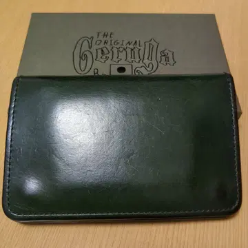 Geruga 접이식 지갑 그린