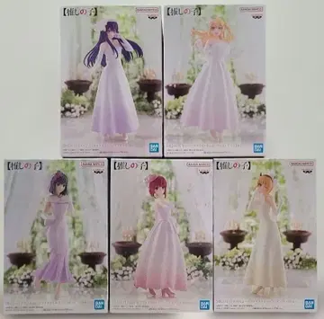 최애의 아이 브라이덜 드레스 피규어 5종 세트