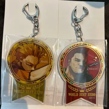 히로아카 원화전 아크릴 키링 엔데버 호크스