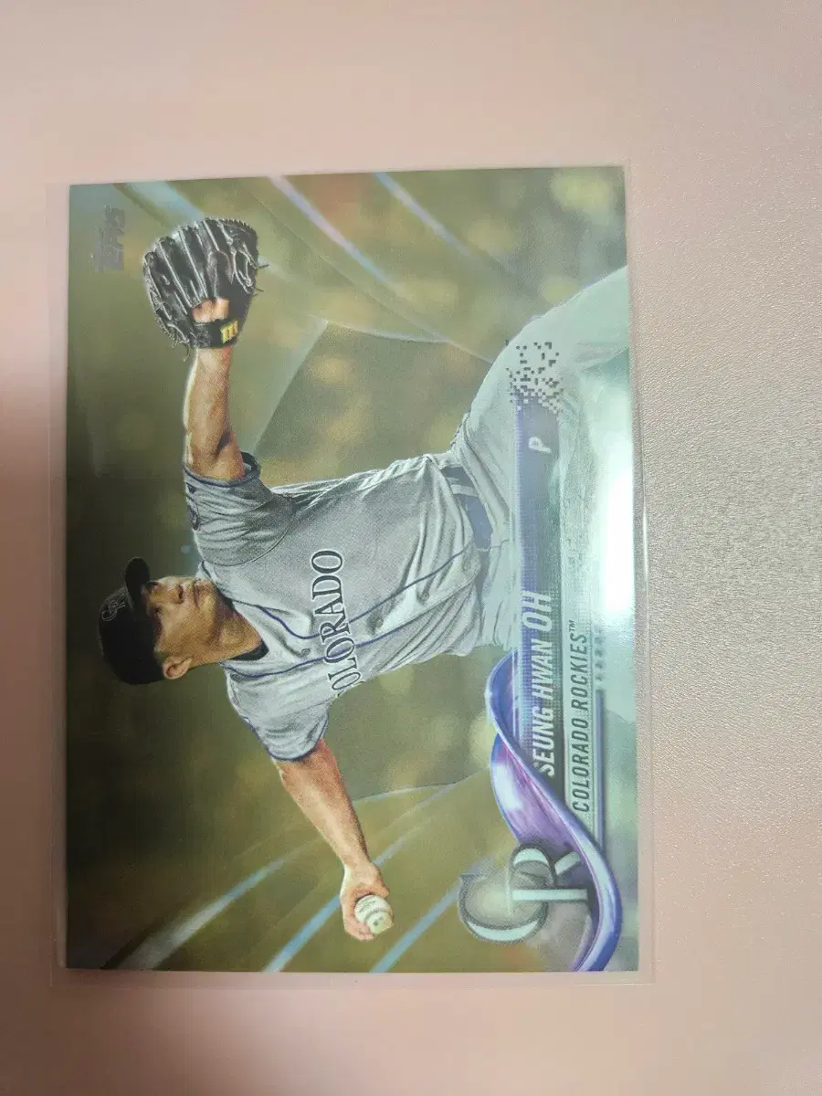 오승환 2018장 한정 2018 Topps Gold 카드