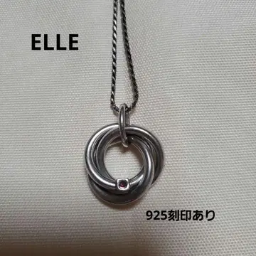 ELLE 925 실버 목걸이