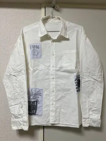 Kaito Fukui 핸드메이드 자수 셔츠