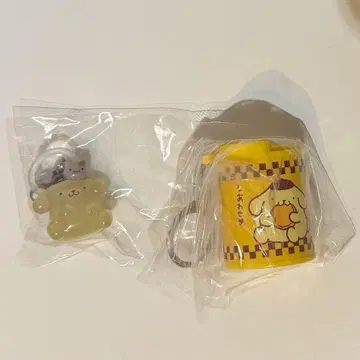 폼폼푸딩 메지루시 액세서리 푸딩&머핀 코인 실린더 2종 세트