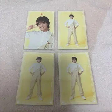 오쿠라 타카토 우주인의 행복론 트레이딩 카드 4장 세트