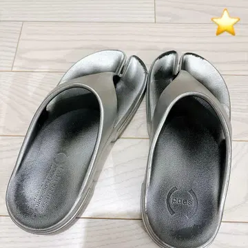 PAES 페이즈 샌들 실버 EU37 240mm