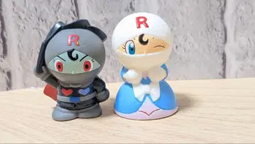 [ 레어 미사용 ] 호빵맨 모여라 롤빵나 & 블랙롤빵나 2체