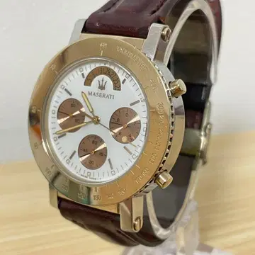 [레어 스위스산] 마세라티 메락 II 크로노그래프 남성용 손목시계