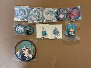 하츠네 미쿠 캔뱃지 러버 코스터 참 마스코트