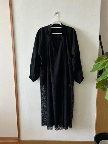 journal standard luxe 러플 레이스 도킹 원피스