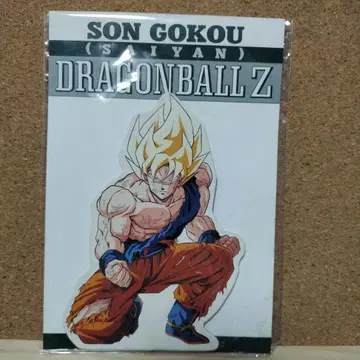 드래곤볼 Z 손오공 종이 재질 스탠드